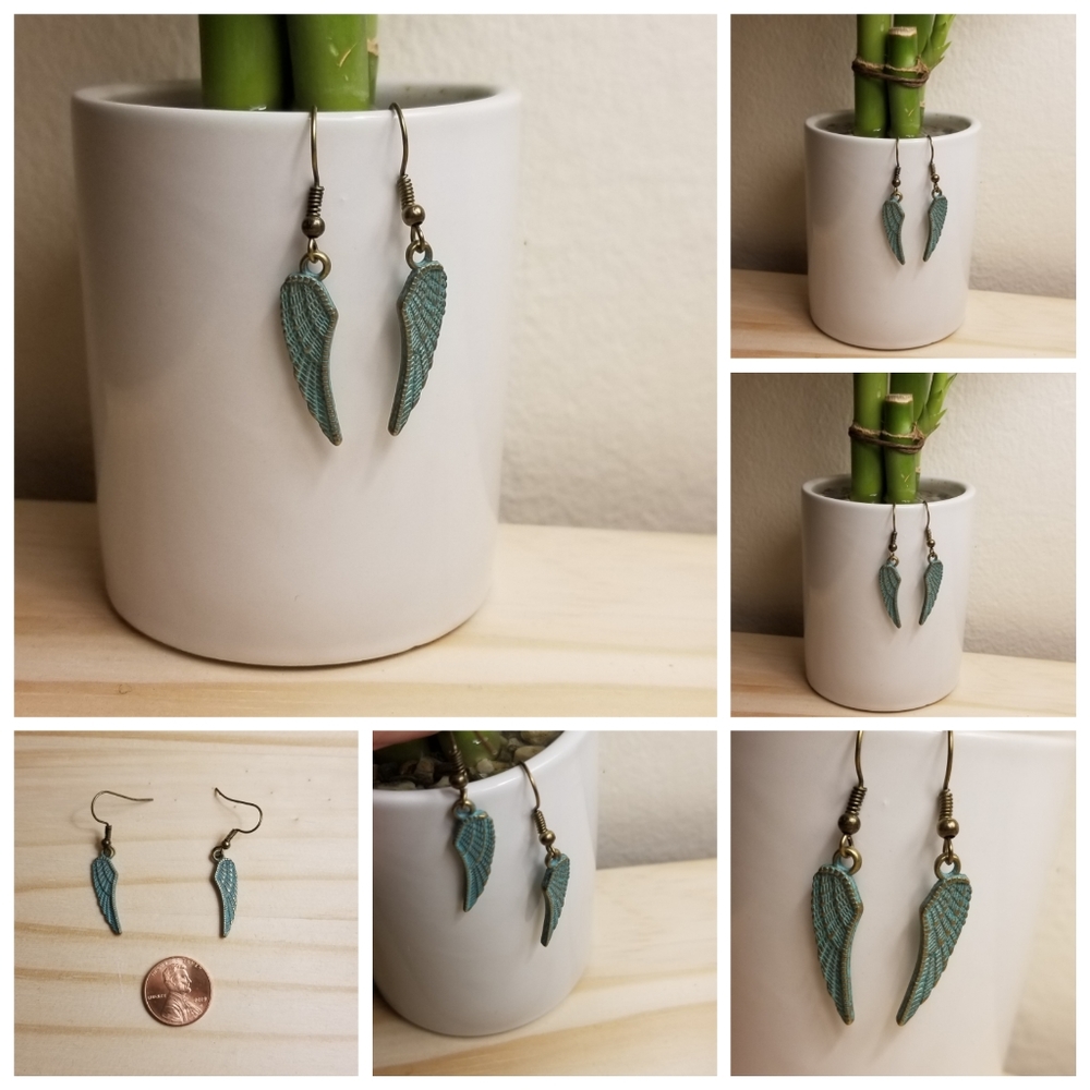 🌸 Angel Wing Earrings